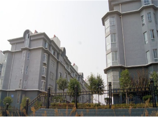 山東新佳優質外牆真石漆工程效果圖